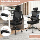 Ergonomic Computer Desk Chair with Lumbar Support