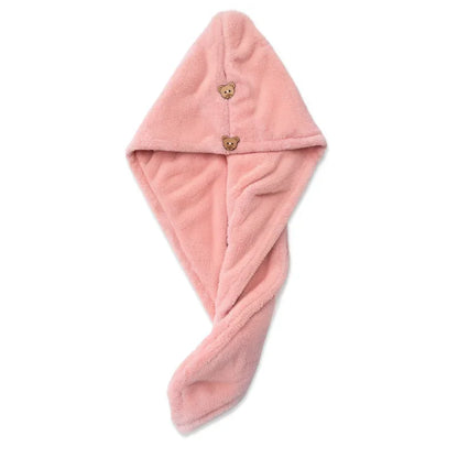 Absorbent quick dry wipe hair towel