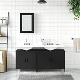 3-Piece Engineered Wood Bathroom Furniture Set