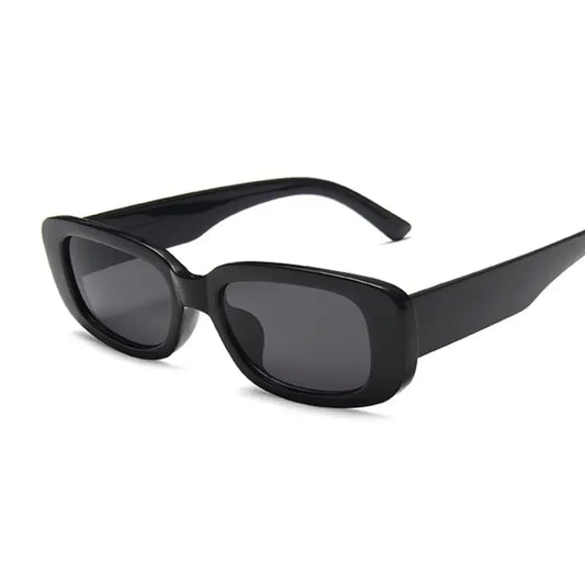 Trendy retro small square sunglasses
