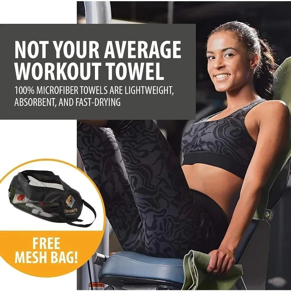 Lightweight microfiber quick dry outdoor towel