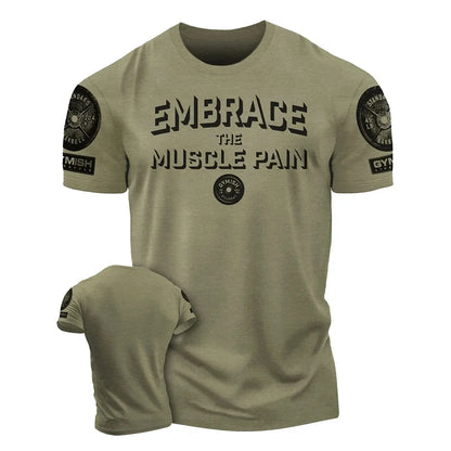 Strength Workout T-Shirt - 3D Printed Gym Tee | East R Us
