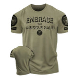 Strength Workout T-Shirt - 3D Printed Gym Tee | East R Us