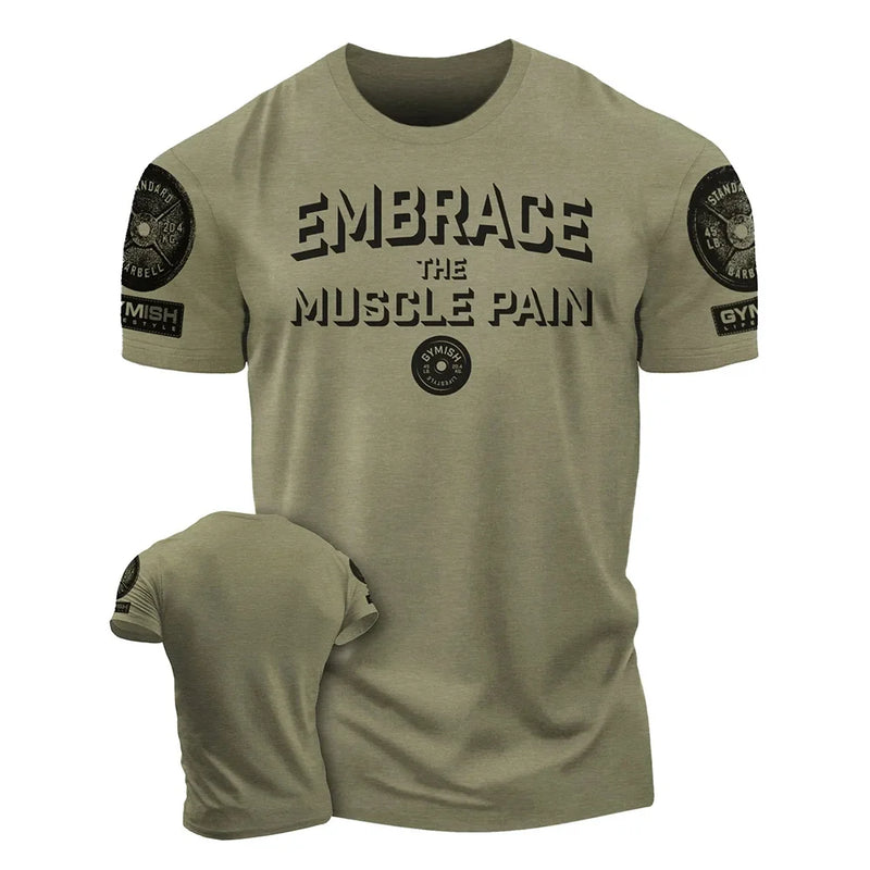 Strength Workout T-Shirt - 3D Printed Gym Tee | East R Us