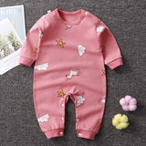 Newborn Cotton Cartoon Unisex Jumpsuit