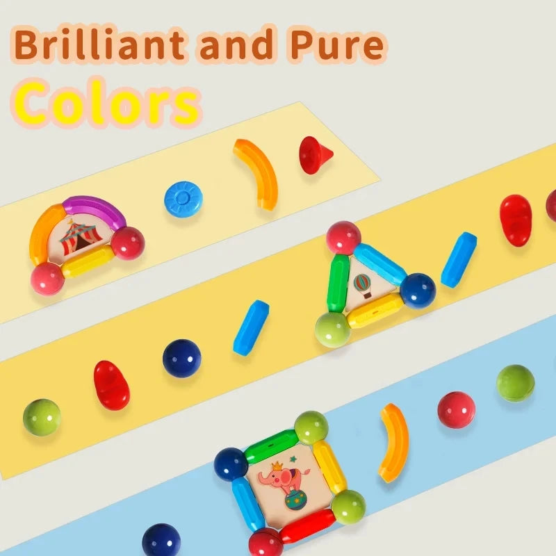 Kids Magnetic DIY Construction Set