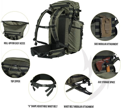 45l outdoors men's backpack