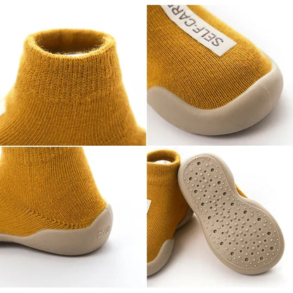 Unisex baby first walker anti-slip shoes