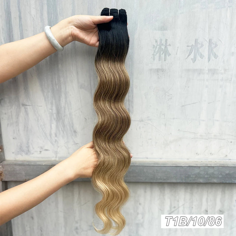 Synthetic High Temperature Soft Hair Extensions