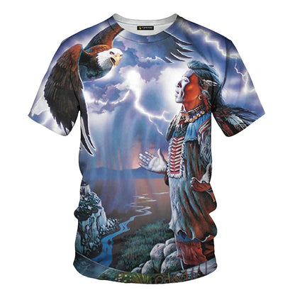 Indians summer fashion 3d t-shirt
