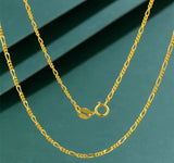 AU750  18K Real Gold Necklace