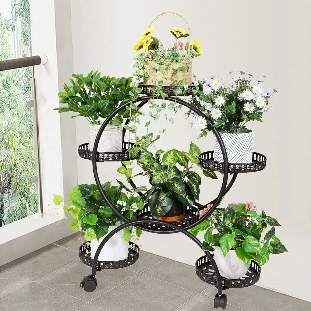 4 layer 6 pots flower holder