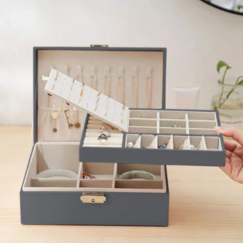 2 layer jewelry organizer