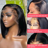 Full Density 13x4 HD Transparent Lace Frontal Wig