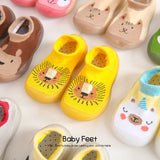 Rubber Sole Cartoon Indoor Socks Shoes