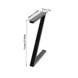 Anti-slip Height Metal Table Legs