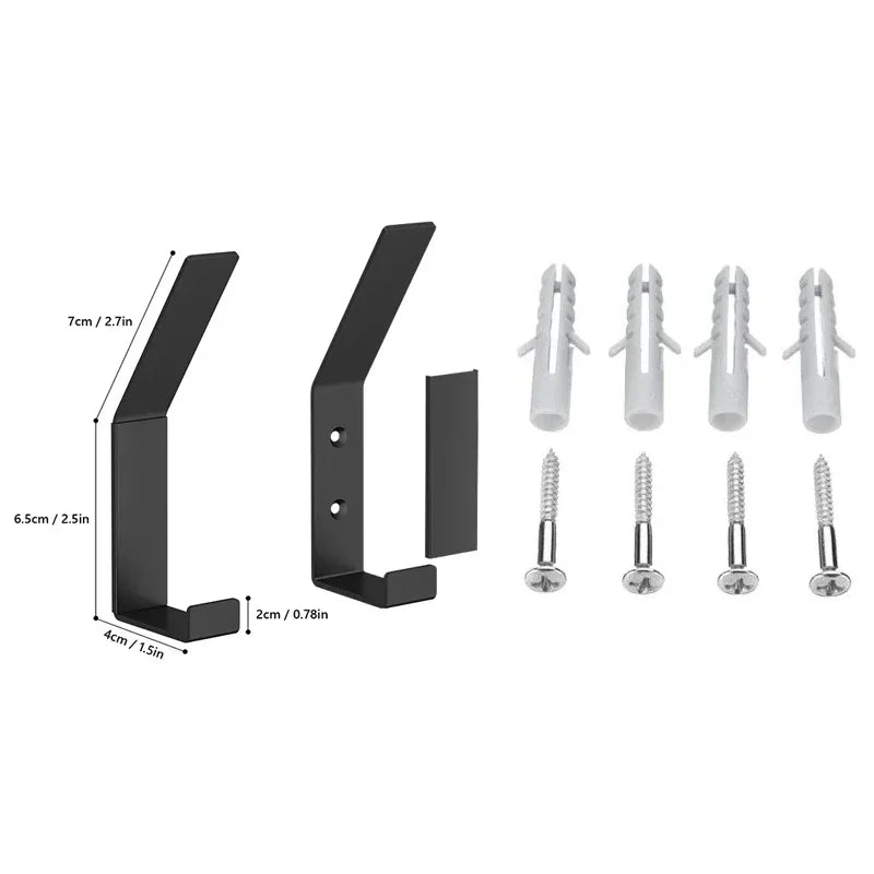 Wall robe multi-purpose double hook