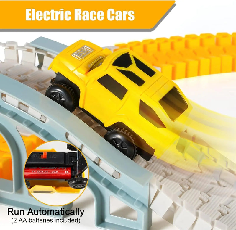 Construction Race Tracks Toy for Kids
