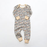 Long Sleeves Soft Cotton Newborn Jumpsuit