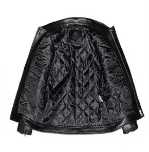 Fashion genuine leather jacket