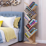 Rustic Standing Tree Bookshelf