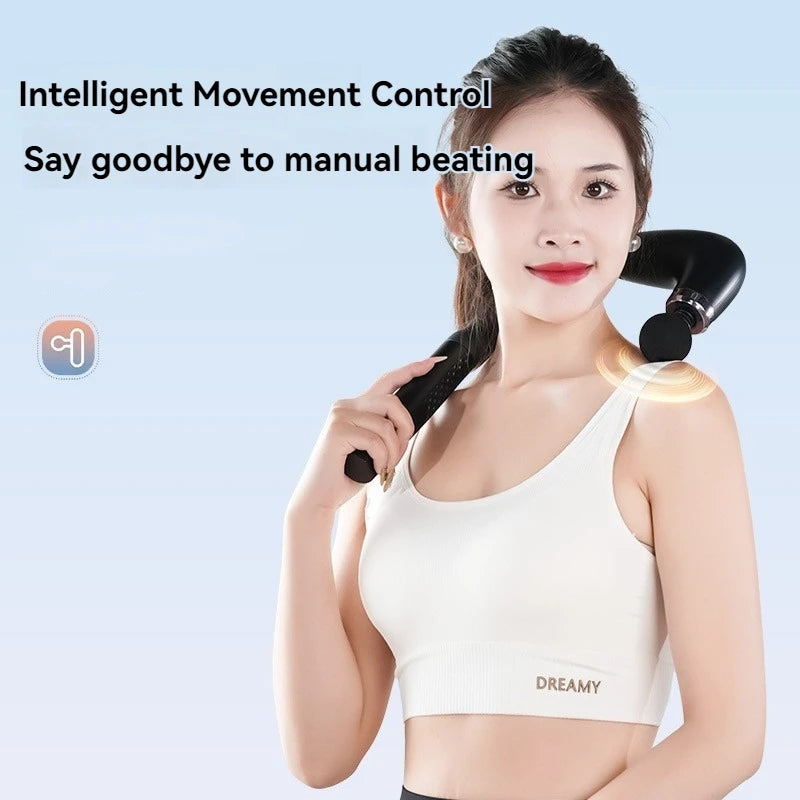 Smart Curved Hook Fascia Gun Electric Massager