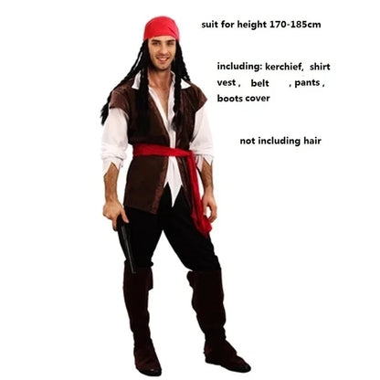 Pirates of the caribbean cosplay costume