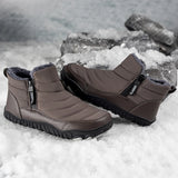 Zip Closure Casual Ankle Boots For Men