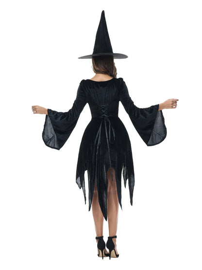 Gothic Short Witch Halloween Costumes