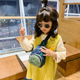 Cute Dinosaur Kid's Crossbody Bag