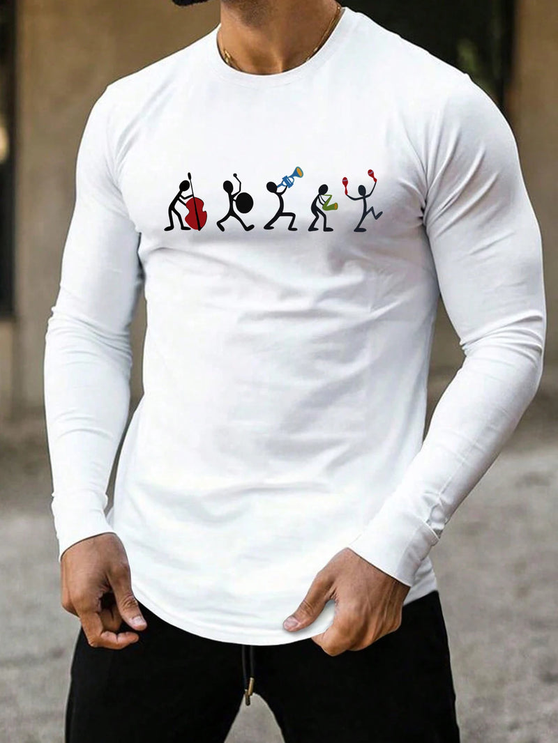 Trendy Casual Long-sleeved T-shirt