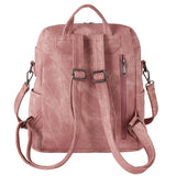 Vintage PU Leather Backpack