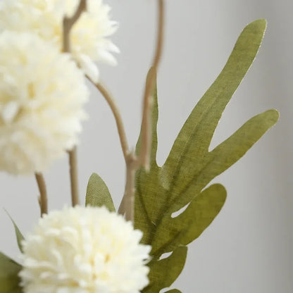 Silk dandelion artificial flower bouquet