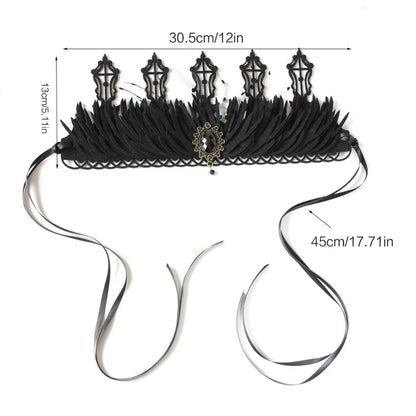 Black Queen Goth Crown