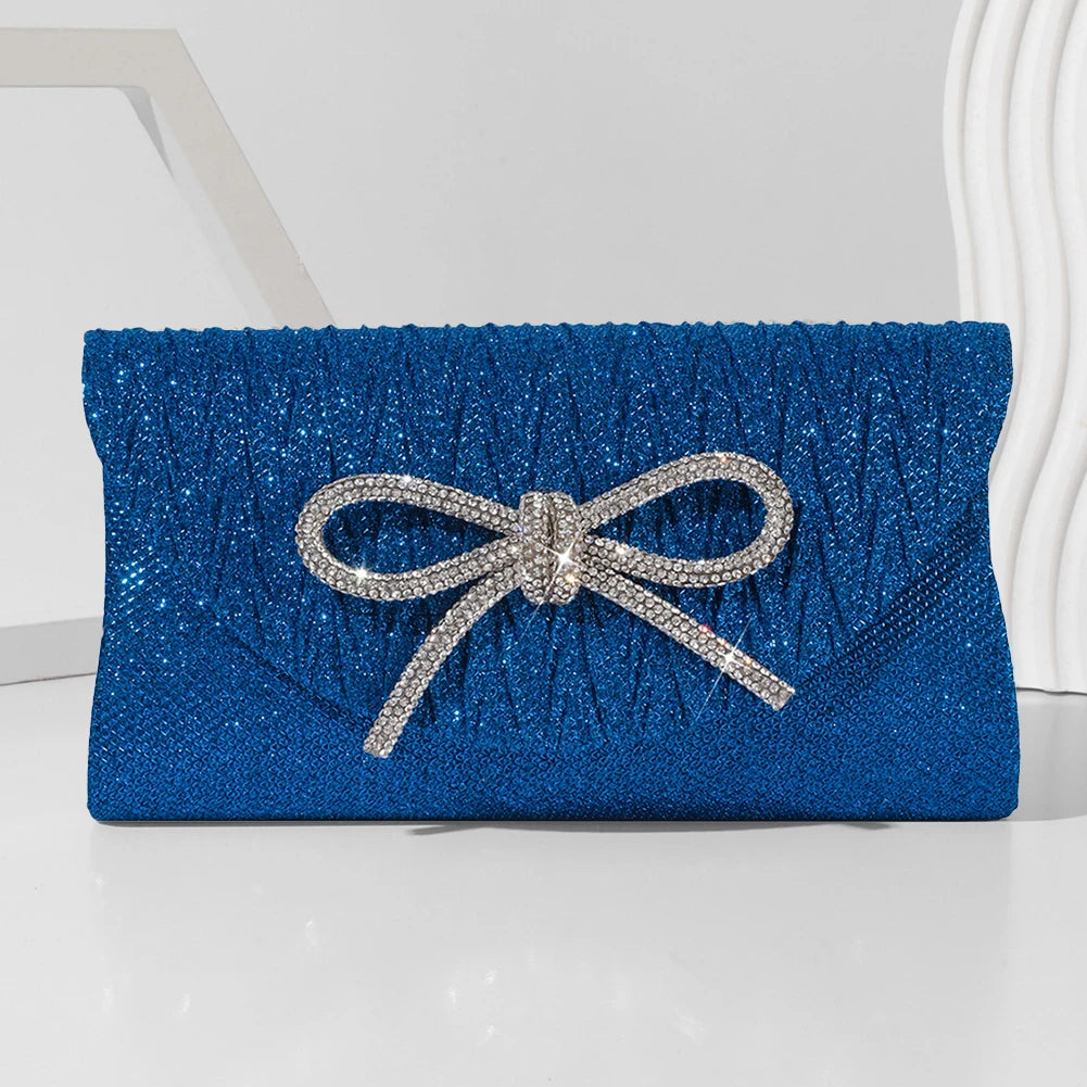 Classic rhinestone evening bag for women