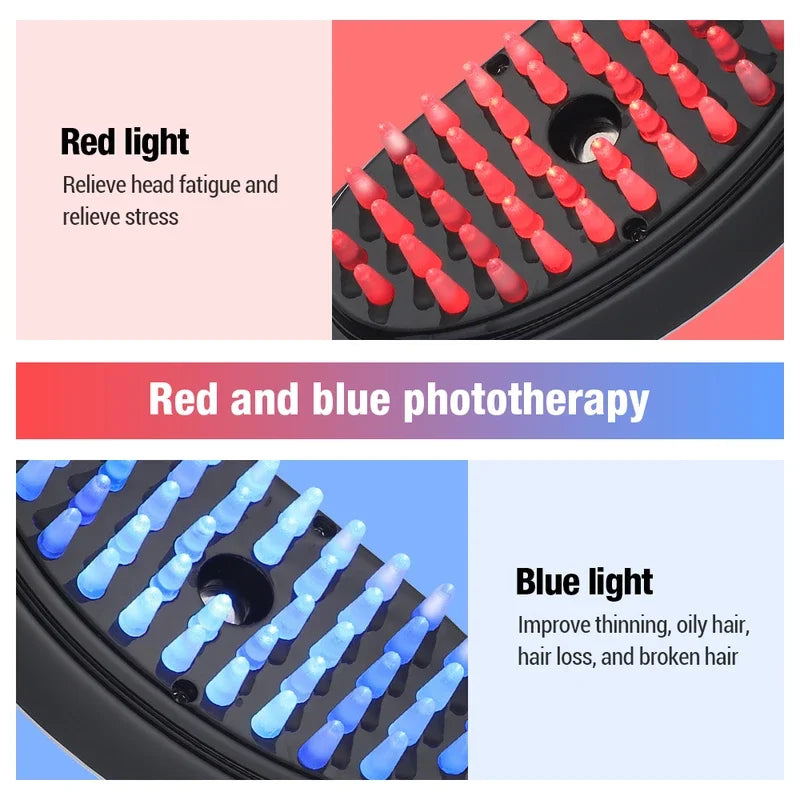 Electric Spray Massage Hair Comb