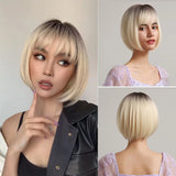 Heat Resistant Fiber Synthetic Wig