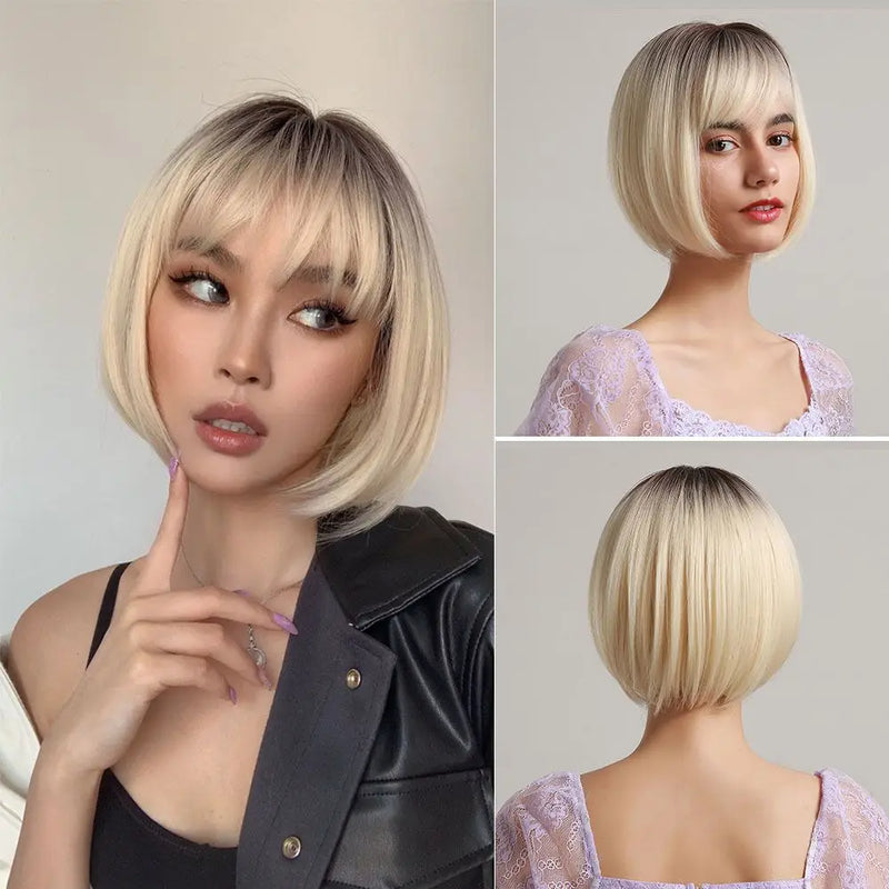 Heat Resistant Fiber Synthetic Wig