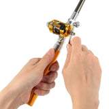 Mini Telescopic Portable Pocket Pen Fishing Rod Pole