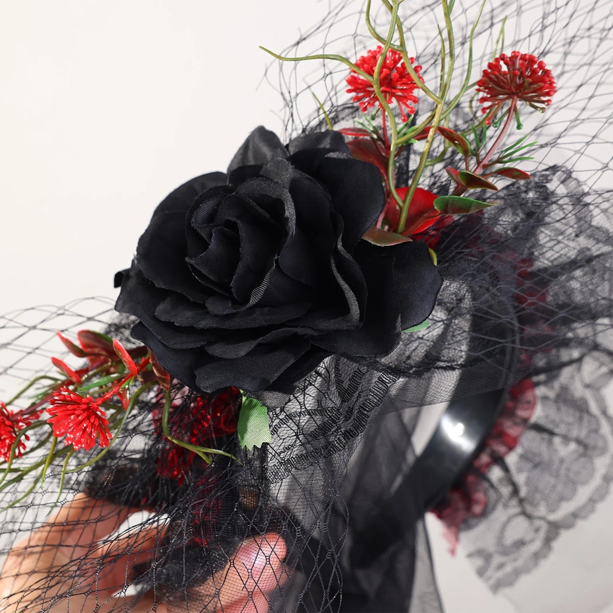 Handmade Lace Halloween Hairbands
