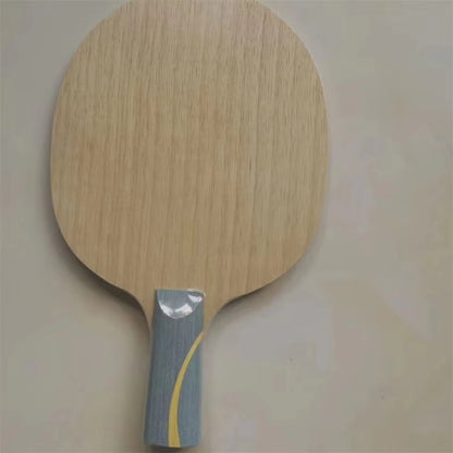 Table tennis racket with built-in zlc carbon fiber