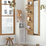 3 Tier Bedroom Floor Cabinet