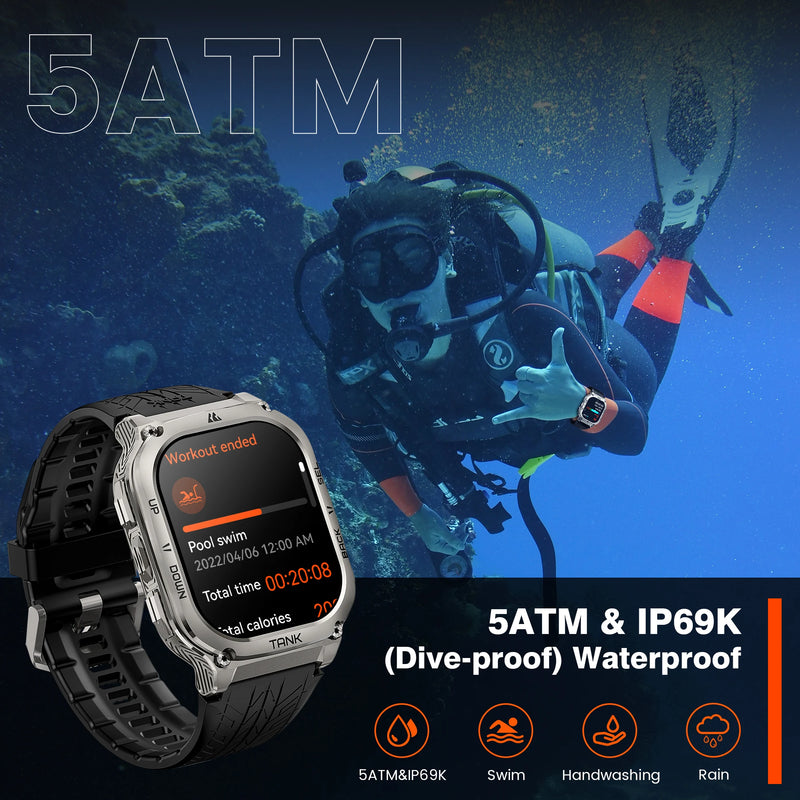 Digital Fitness Bluetooth Waterproof Watches