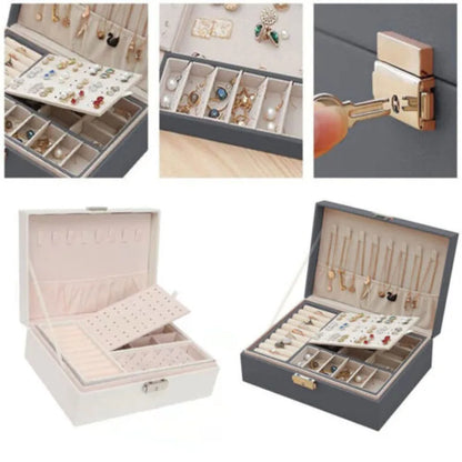 2 layer jewelry organizer