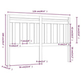 Stylish & Durable Solid Wood Pine Bed Headboard