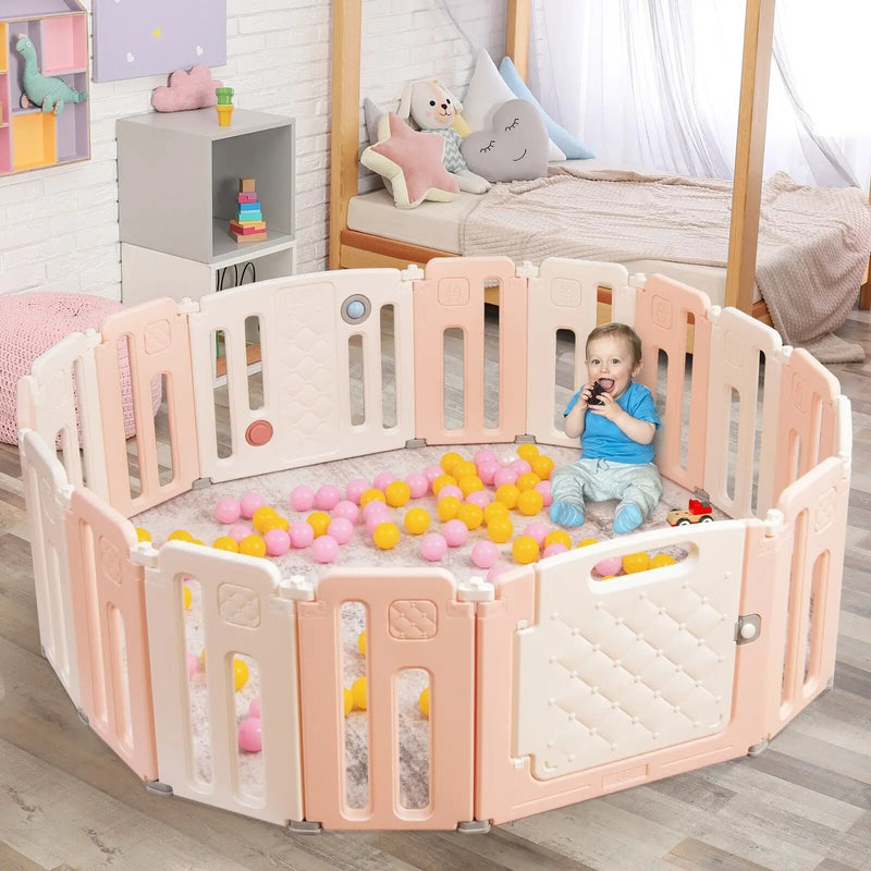 16 Panels Baby Safety Playpen