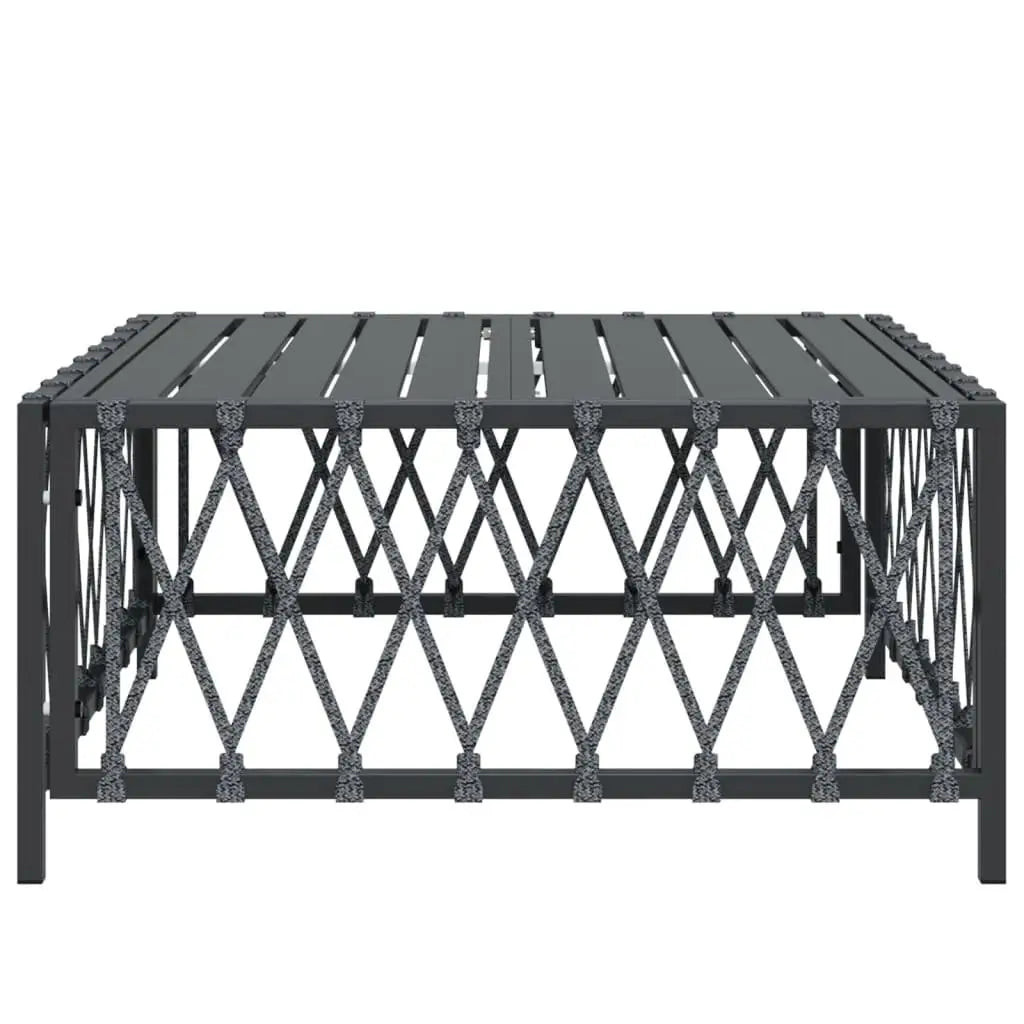 Stylish anthracite garden table