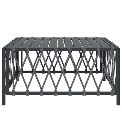 Stylish anthracite garden table