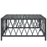 Stylish Anthracite Garden Table