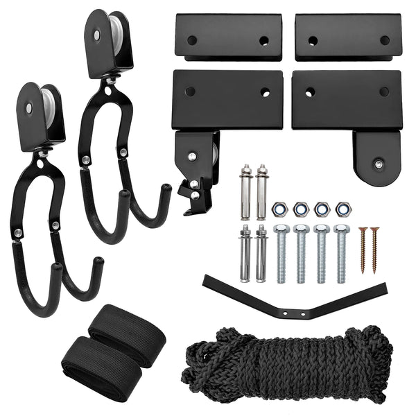 Kayak Lift Hanging Pulley System